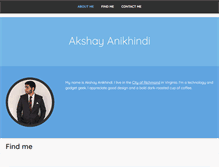 Tablet Screenshot of anikhindi.net
